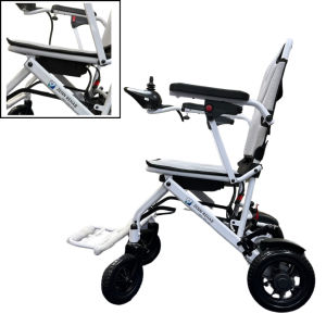 Kerusi Roda Paling Ringan【15.8kg】Foldable Portable Motorized Power Electric Wheelchair 360W 6AH for Travel