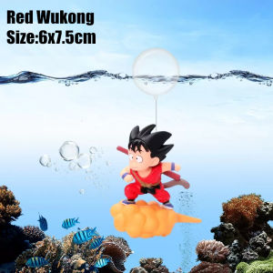 Wukong Aquarium Floating Decoration Son-Goku Cartoon Toy Ocean Landscape Ornament