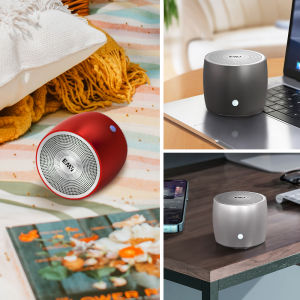 EWA M3 Mini Bluetooth Speakers German Bass Climbing Waist Hanging Speaker with Carrying Bag