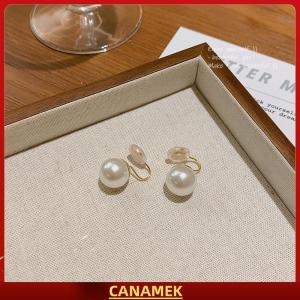 Miễn phí vận chuyển✨ Ngọc Trai Tai Clip Thời Trang Mà Không Có Lỗ Tai Bông Tai Đơn Giản Tai Cuff Giả Đồ Trang Sức Thời Trang Bông Tai Ngọt Ngào Cho Phụ Nữ