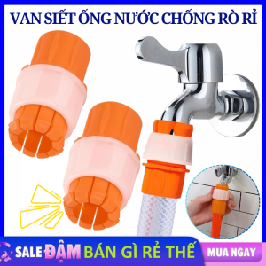 Khớp Nối Ống - Vặn Chặt Vòi Nước Siết Ống Chống Tuột Rò Rỉ Nước Tiện Dụng - Đầu Nối Nhanh Vòi Máy Giặt Bằng Nhựa Chắc Chắn Thay Thế Dây Chun Cao Su