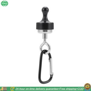 [Vodool Park City] Multifunction Magnetic Carabiner Aluminum Alloy Magnet Hanging Buckle D Type Mini Portable EDC Climbing Tools Outdoor Survival Tools