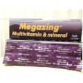 Megazing 10 Tablet Suplemen Multivitamin Mineral Daya Tahan Tubuh Mega Zing. 