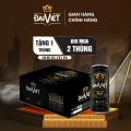 [Thùng 24 lon 330ml] Bia Đại Việt Black, bia đen, bia lon, sản xuất theo luật bia tinh dòng của bia Đức, không hóa chất, Bia Việt dành cho người Việt có gu. 