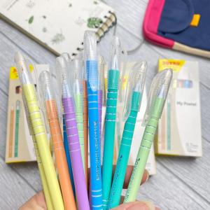 (COD) BallPen Pena Pulpen JOYKO BP342 Cetek-PAK Pen Pastel Tinta Hitam 0.7mm 1BOX