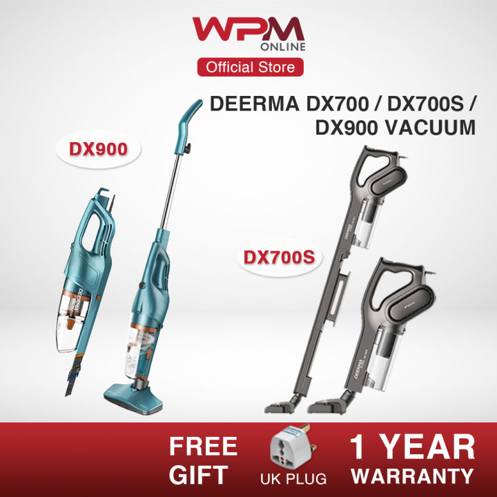 【READY STOCK】 Deerma 2 In 1 Handheld Vacuum Cleaner (1 L) DX700 / DX700S / DX900 吸尘器 Lazada