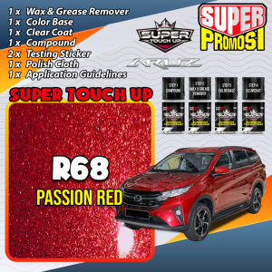 PERODUA Aruz Touch Up Combo Set Original Touch Up Paint Kereta Scratch Removal Calar Kereta DIY