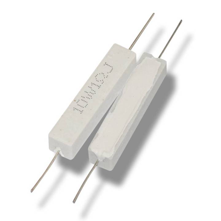 ความต้านทานซีเมนต์10W5RJ 5โอห์ม Ω 10W ± 5% RX27-1 SQP 2ชิ้น | Lazada.co.th