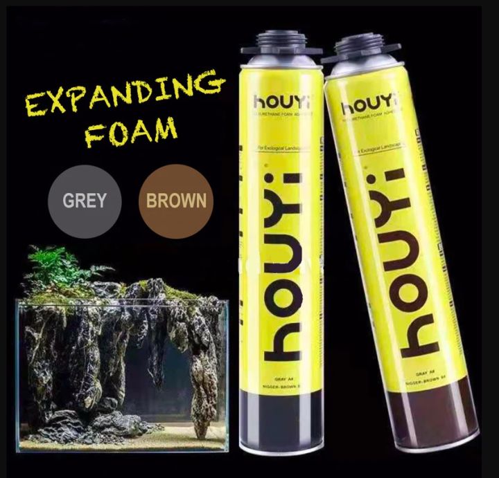 HOUYI EXPANDING FOAM FOR AQUASCAPING AND TERRARIUM SCAPING PU FOAM 3D BACKGROUND Lazada PH