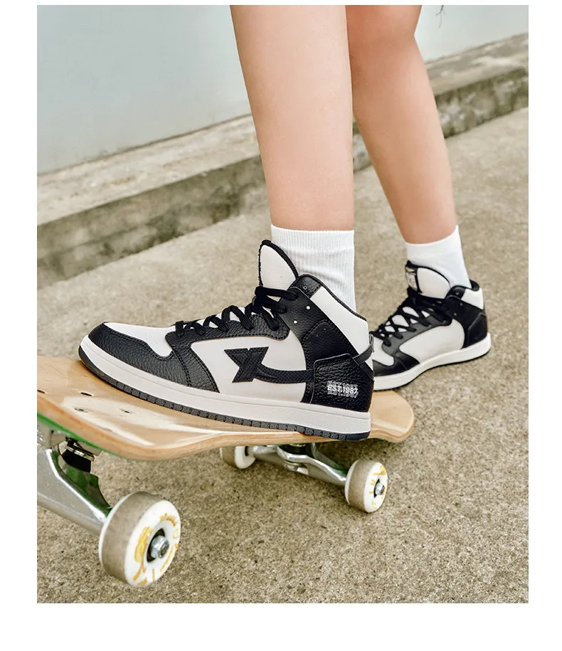 Xtep-zapatos de Skateboarding de nueva generación para mujer