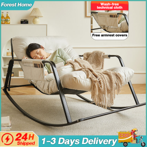 Rocking Chairs for Adults with Cushion Reclining Chair Lazy Chair Relaxing Sofa Chair Leisure Rocking Chair