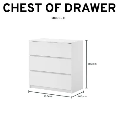 Chest Of Drawer White Drawer Storage Cabinet Drawer Cabinet 3 Drawers 4 Drawers 6 Drawers