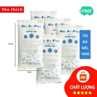Combo 5 Túi Đá Gel Đá Khô 100g Giữ Lạnh Bảo Quản Thức Ăn Sữa Y Tế