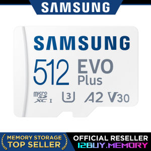 Samsung Evo Plus MicroSD Card 4K UHS-I U3 - Memory Card 64GB 128GB 256GB MBMC 12BUY.MEMORY