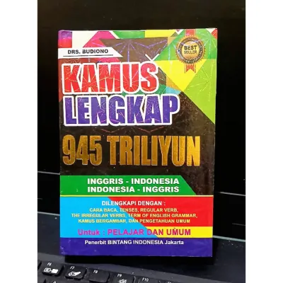 Kamus Bahasa Inggris Lengkap Ukuran Sedang & Saku