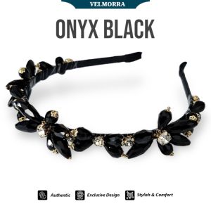 [VELMORRA] Headband Olivine Bando Kristal Diamond Mewah Berkilau Bling Blink