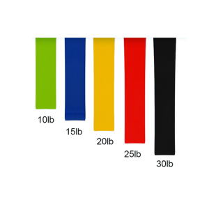 Resistance Bands 5 pcs Set Fitness Loops Yoga Belt Yoga Pilates Sport Training Rubber Elastic Band Exercise Bands Stretch Pull Up Latex Exercise Training Workout Home Gym Elastic Loops Gym Equipment Hip Circle ﻿