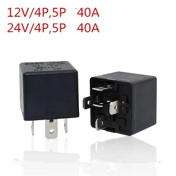 Distance Relay Brand 12v24v 40a High Quality Auto Relay With Iron Bracket Air Conditioning ...