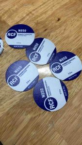 Tem Dán Từ Loa RCF giá 1 cặp (2 tem) | tem rcf tem loa rcf tem dán loa rcf.