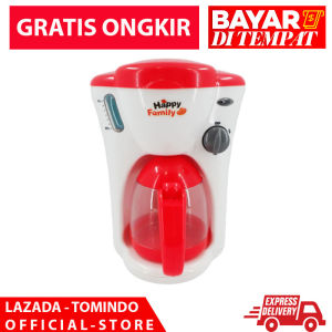 Tomindo Mainan Anak | Happy Family Coffee Maker Machine | mesin kopi | dapur dapuran masak masakan | maenan mainnan mainan anak anak laki laki perempuan cowo cowok cewe cewek | kado hadiah ulang tahun anak terbaru kekinian
