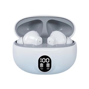 TWS Wireless Bluetooth Earbuds Noise Cancelling Bluetooth Headset LED Display Touch Control Earphones