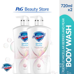 Safeguard Gentle Micellar Body Wash Berries and Pear 720ml 2s