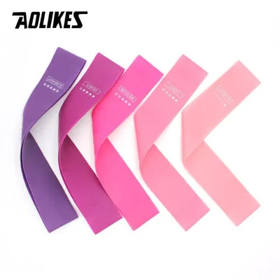 Bộ 5 dây kháng lực AOLIKES A-3608 hỗ trợ tập gym Resistance Band