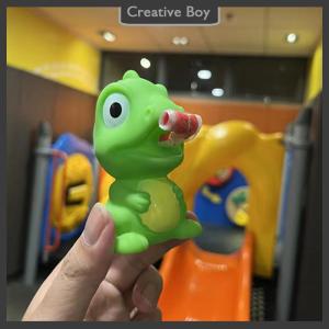 [Creative] Children Creative Decompression Fidget Toys Pinch Frog Dinosaur Sticking Tongue Out Relieve Stress Toy Christmas Gifts For Kids