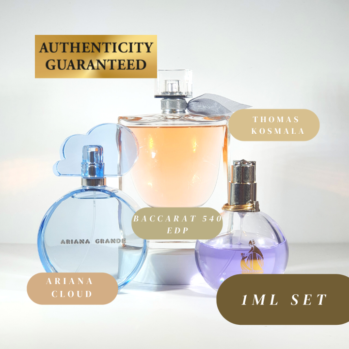 Cloud Perfume Cloud Vs Baccarat Rouge 540 Ariana Grande Cloud