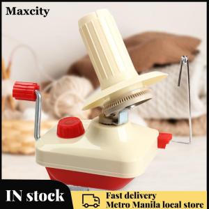 Durable Plastic Yarn Winder for Knitting and Crochet Hand Operated Fiber String Ball Winding Tool