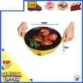 Panci Teflon Listrik Elektrik Low Watt / Wajan Teflon BBQ Panggang Anti Lengket Non Steamer. 
