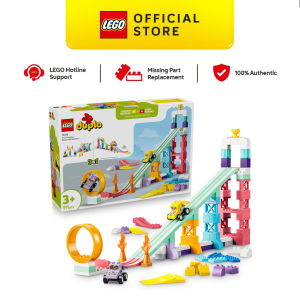 LEGO DUPLO Town 10478 3 in 1 Creative Ramps with Vehicles (111 Pieces)