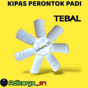 Kipas Perontok Padi PUTIH Kipas Grandong Perontok Padi Kipas Radiator Mobil ANTI PECAH