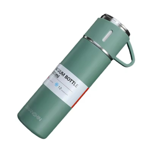 SG🤞Stainless Steel Thermos 500ml Vacuum Insulated Bottle with Cup for Coffee Hot drink and Cold drink Water Flask R3406