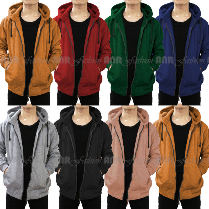 Jaket hoodie zipper polos sale