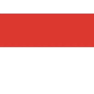 STIKER PIPI MERAH PUTIH STIKER INDONESIA 2 PCS STIKER BENDERA HUT RI