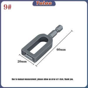 Talao Wire Twister Tool Fence Wire Twister Fastener Multi-function Wire Winding Fixator For Garden 1Pc