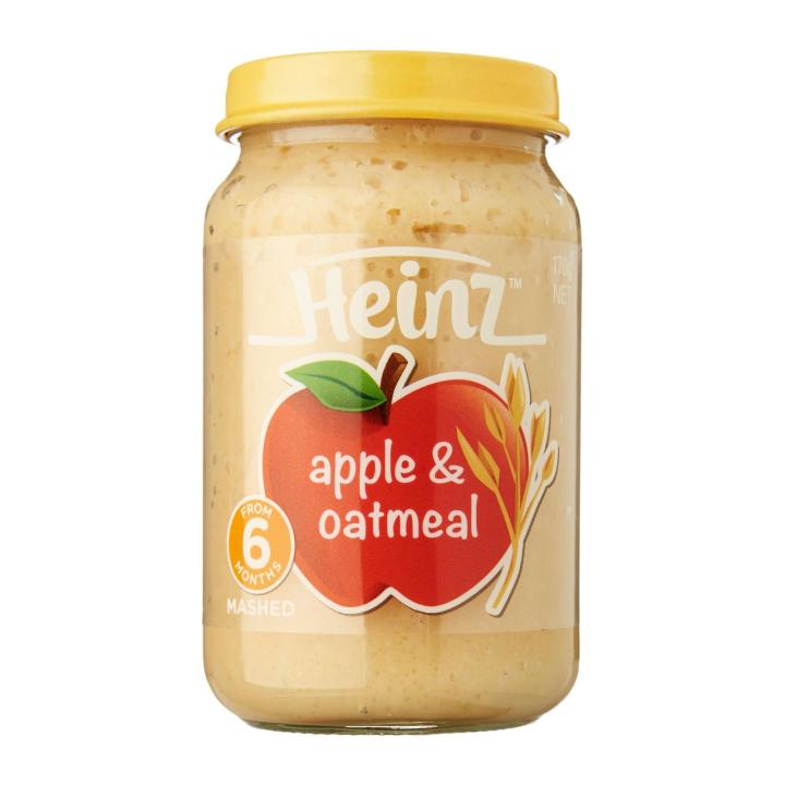 Heinz Baby Foods Apple And Oatmeal Glass Lazada Singapore