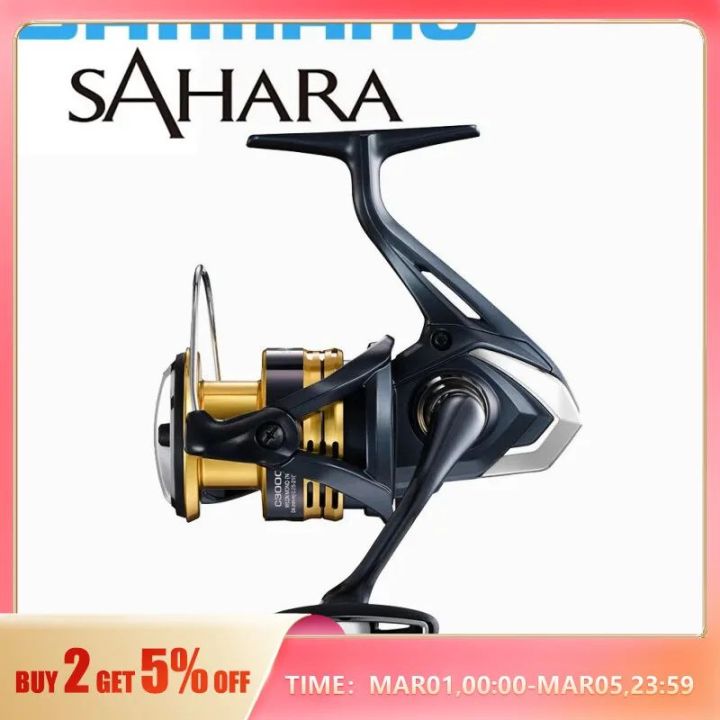 SHIMANO SAHARA Fishing Reel 5.0:1/5.2:1/5.8:1/6.2:1 3+1BB 1000