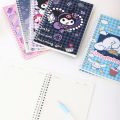 Bestella💗Buku Catatan Siswa Kuromi Ins Style A5 Coil Book Buku Catatan Sanrio Lucu. 