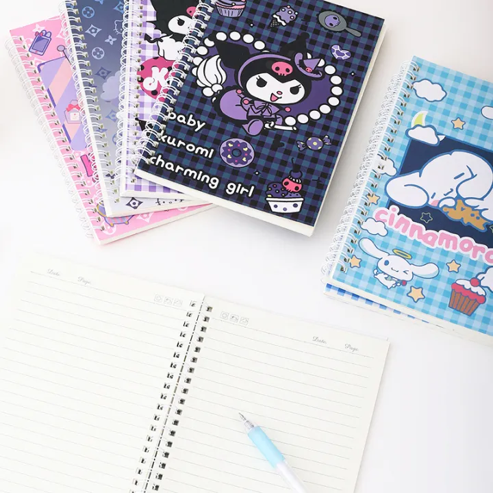Bestella%F0%9F%92%97Buku%20Catatan%20Siswa%20Kuromi%20Ins%20Style%20A5%20Coil%20Book%20Buku%20Catatan%20Sanrio%20Lucu%20-%20Image%202