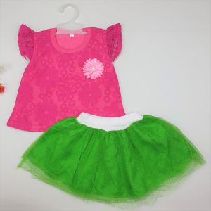 Setelan Baju Anak Perempuan 1-3 Tahun Baju Anak Cewek 600