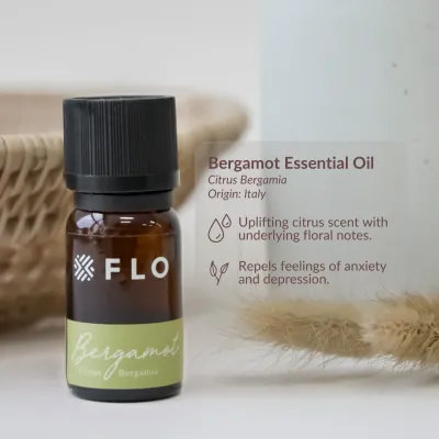 FLO Diffuser Go - Aroma Nebulising Portable Essential Oil Diffuser - Waterless Wireless USB-C LED Timer