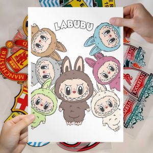 Sablon Print DTF Digital Kartun Labubu The Monsters VOL 04 Siap Setrika Sendiri