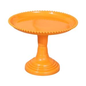 Chống trơn trượt cơ sở cao món tráng miệng hiển thị đứng đĩa phục vụ thanh lịch nhựa xây dựng cho lễ kỷ niệm