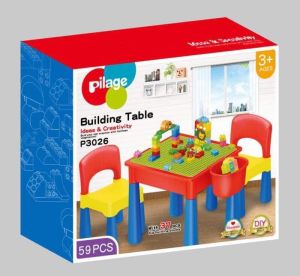 Lego Table Building Blocks Study Table