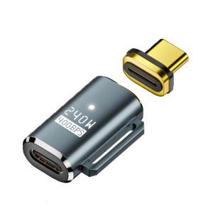 USB C Magnetic Fast Adapter PD240W 40Gbps Usb 4 Data Transfer with AudiosPhone CallOTG Carplays Function