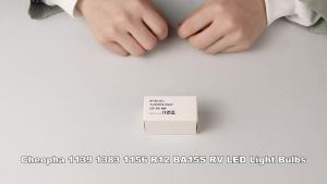 1383 1139 LED Bulb 1156 1141 LED Bulb R12 Reing Light Bulb 2W 10-30VDC BA15S Single Contact Base for RV Camper Trailer Motorhome Interior Light Bulb (2-Pack Natural White)