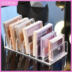 JCSYFAC Acrylic Compact Eyeshadow Palette Organizer Display Tray Storage Box Cosmetics Rack Makeup Tools Holder Drawer Organizer