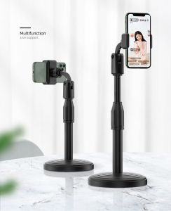 Giá đỡ điện thoại Microphone Stands kẹp chống lưng 360 đế chân tròn để bàn gia do tiện lợi đa năng